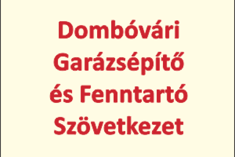 A Dombóvári Garázsépítő és Fenntartó Szövetkezet részközgyűlése
