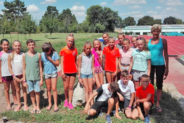 Edzőtáboroztak a fiatal atléták