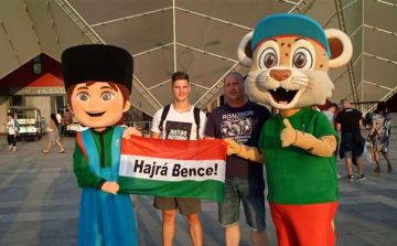Farkas Bence egy-egy negyedik és ötödik helyezést szerzett