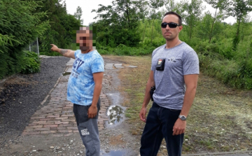 Csengetett a betörő