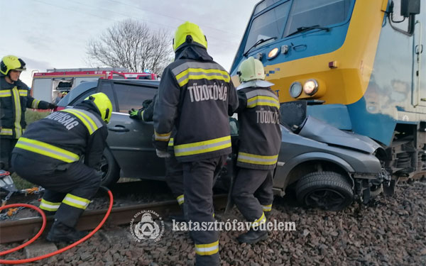 Tragikus vonatbaleset Sásdon