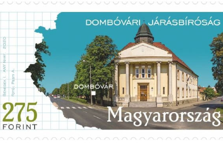 Bélyegen az 50 éve város Dombóvár