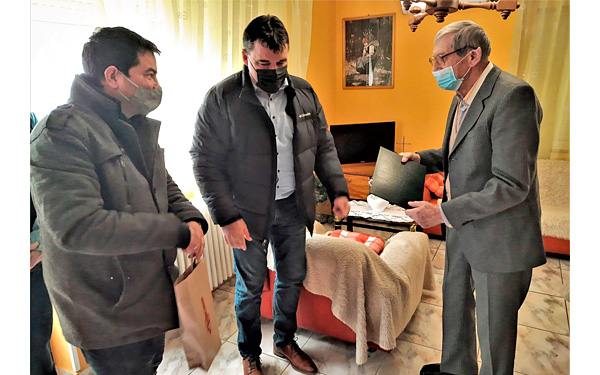 90. születésnapja alkalmából köszöntötték Óbert Istvánt