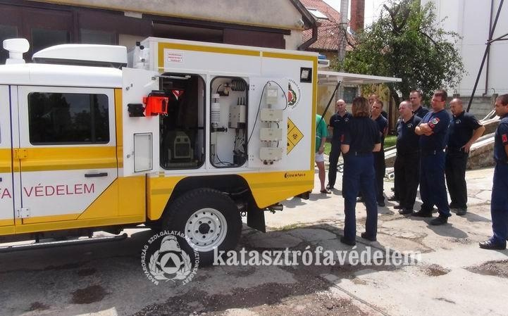 Dombóvárra riasztották a mobil labort