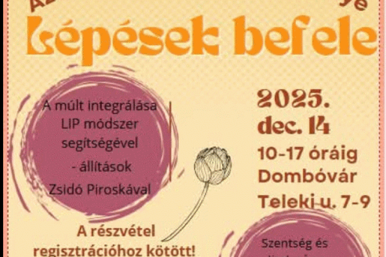 Lépések befele - Az Aranyfa Műhely eseménye