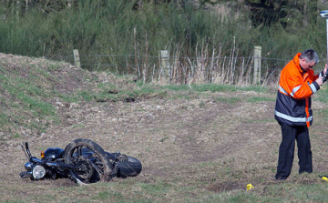 Motoros baleset Jágónakon