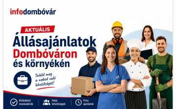 Aktuális állásajánlatok Dombóváron és környékén