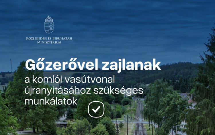 Augusztustól újraindul a személyszállítás a Dombóvár-Komló vasútvonalon