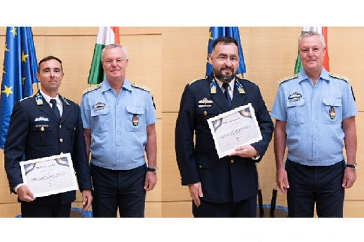 Tolna vármegyei rendőrök elismerése
