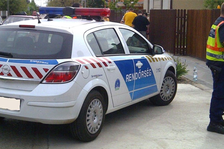 Munkagép alá rejtőzött a rendőrök elől